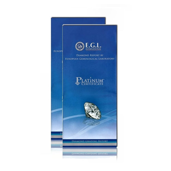 Platinum 1.80ct pear & marquise D VS1 EGL diamond earrings