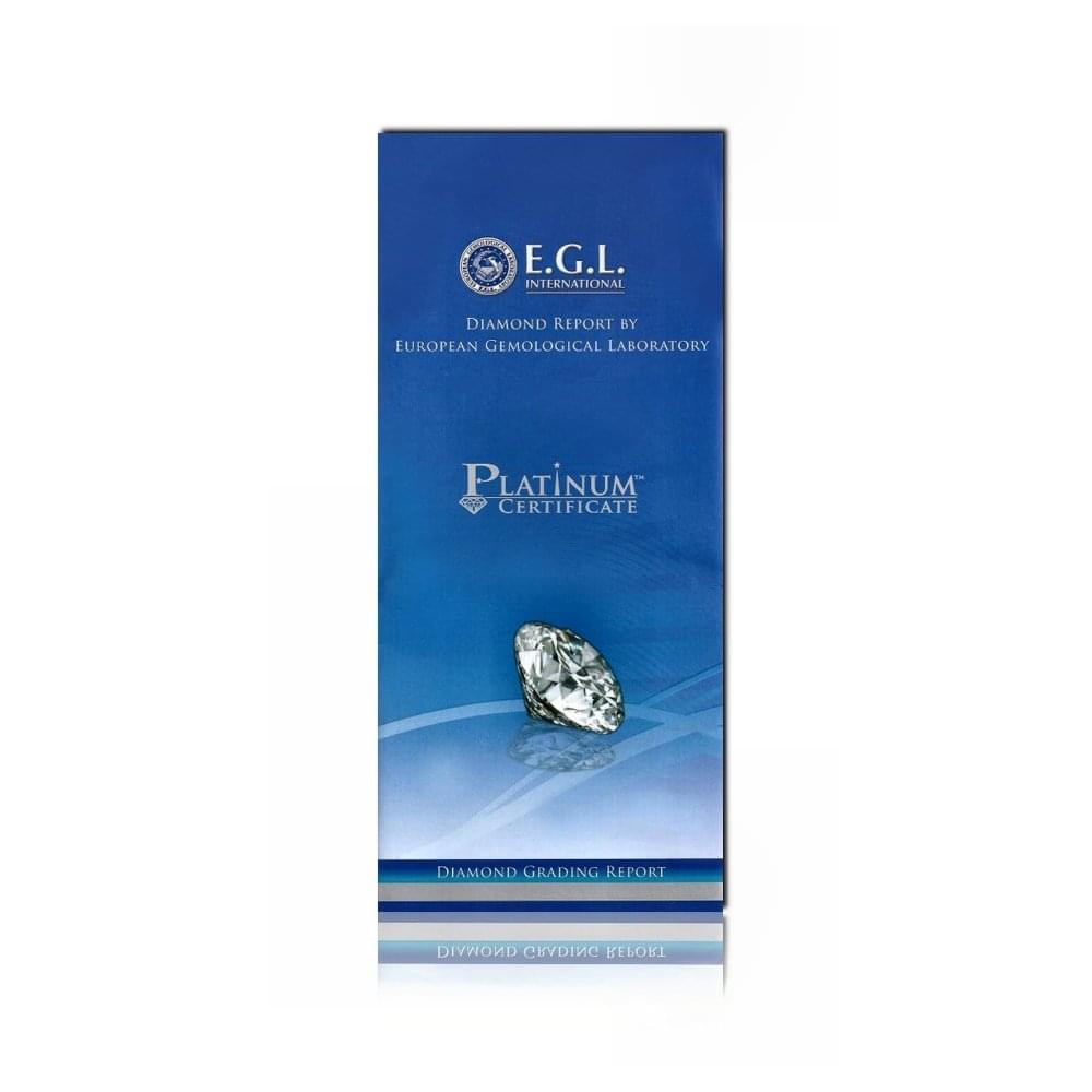 18ct yellow gold 0.70ct D VS2 GIA round brilliant diamond ring