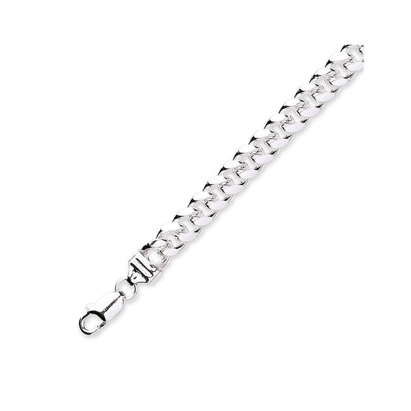 Silver 22" 97.3gram flat curb chain