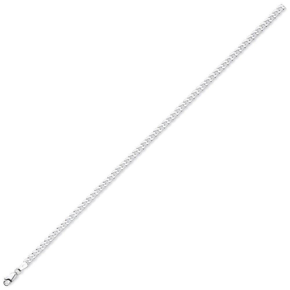 Silver 5.20mm 15.6g 24" curb chain