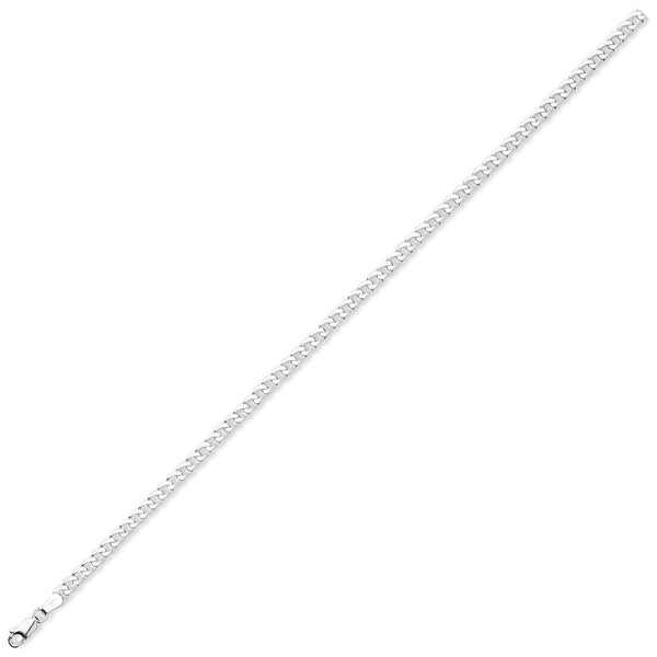 Silver 5.20mm 15.6g 24" curb chain