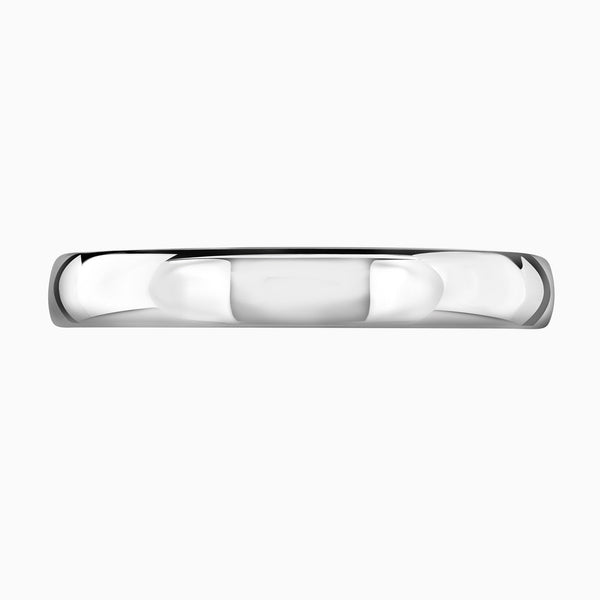 Platinum 4.0mm heavy weight court wedding ring