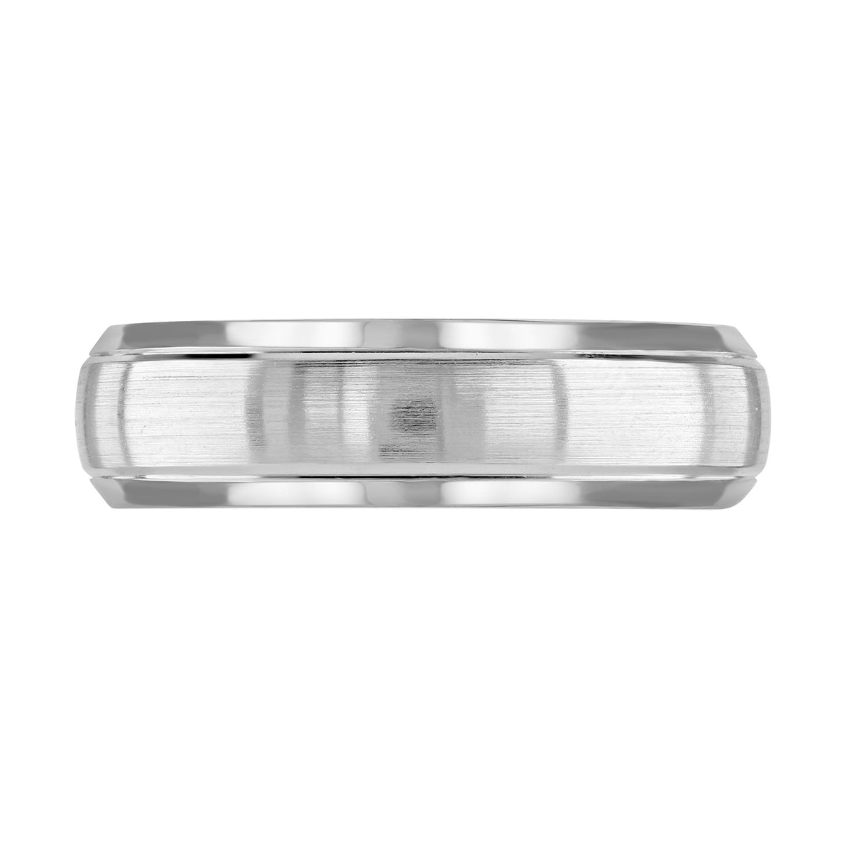 Platinum 6.0mm heavy weight court wedding ring