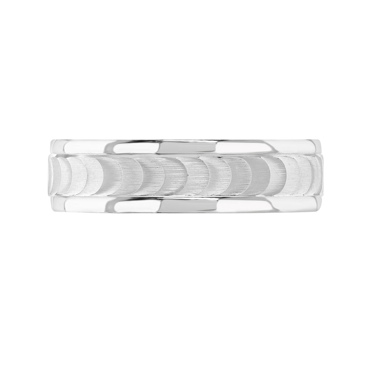 Platinum 5.0mm flat heavy weight court wedding ring