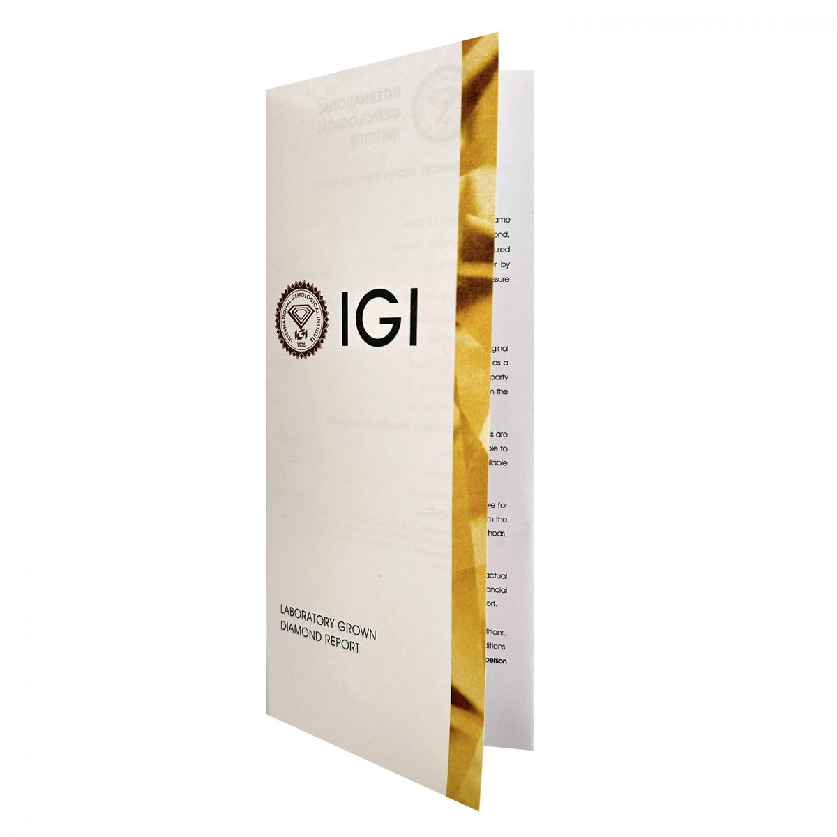 Lab grown platinum 1.53ct D VVS2 IGI round diamond ring
