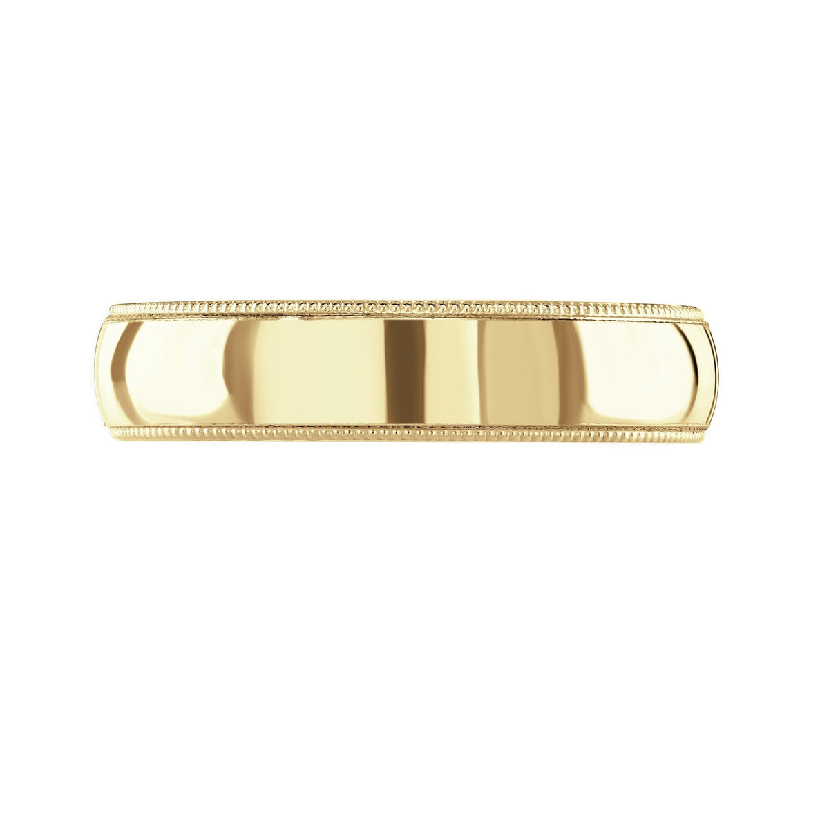 18ct yellow gold 6.0mm medium weight court wedding ring