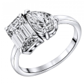 2 Stone Diamond Rings