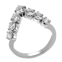 Diamond Shaped Rings