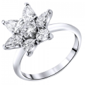 Flower Cluster Rings