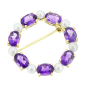 Gemstone Brooches